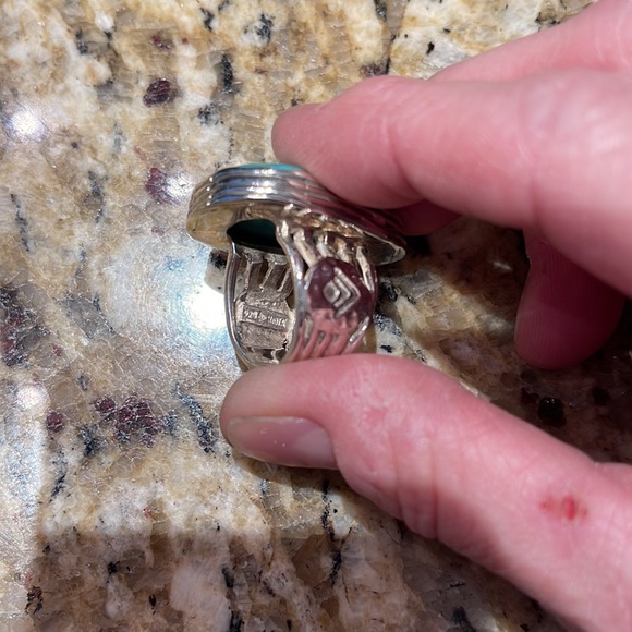 Silpada Turquoise Sterling Silver Ring - Picture 5 of 12